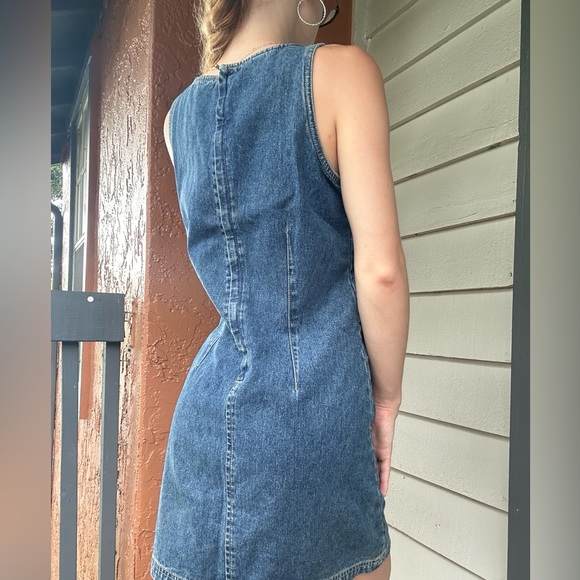 American Vintage Denim Soft Girl Boho Hippie Western Festival Summer Fall - Picture 3 of 3